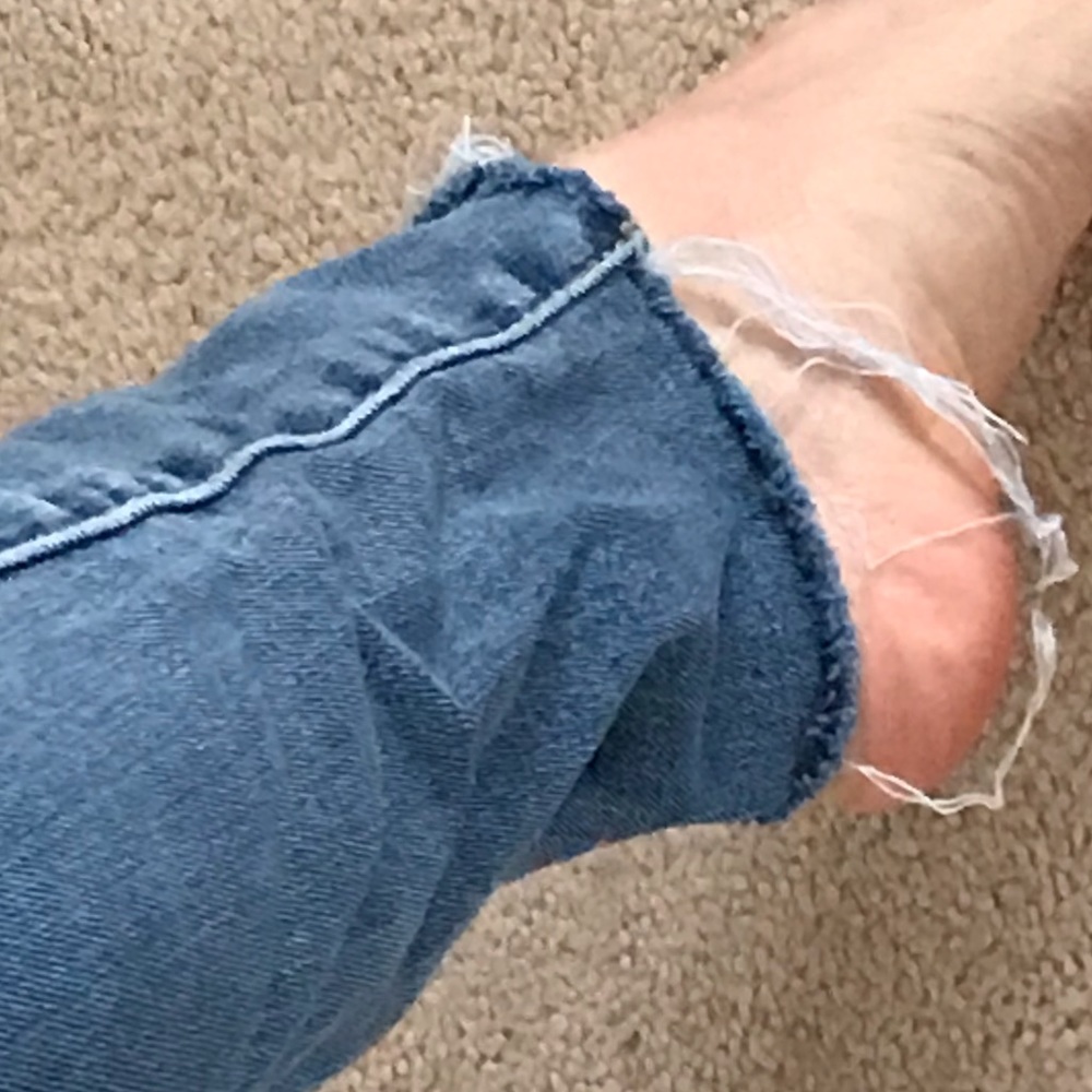 STRIPED JEANS - Picture 5 of 5